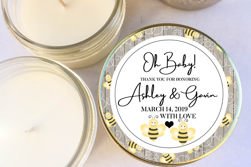 Baby Shower Candle Favors - The Brownstone Market